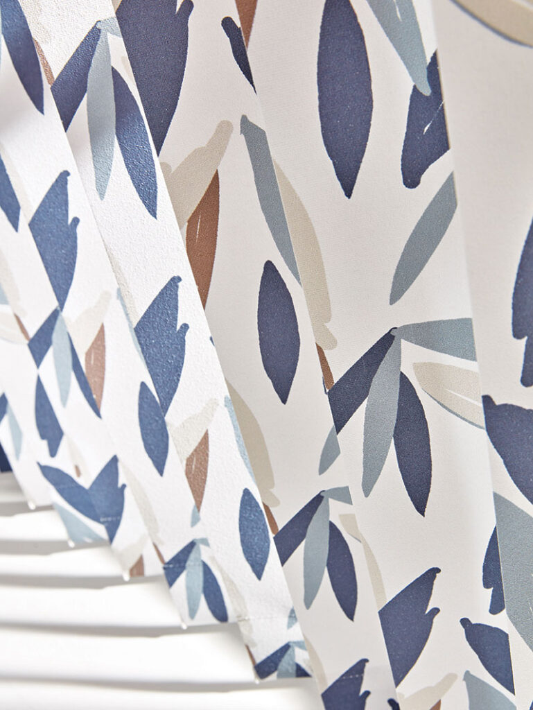 Vertical Blinds Fabric Design Close Up